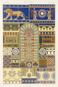 Style assyrien, planche XVII de 